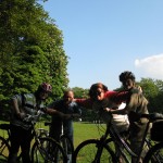 Family Biking at Phoenix Park