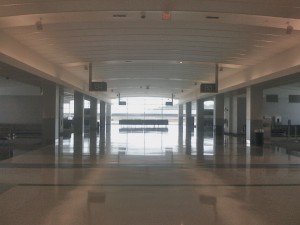 Lonely Harrisburgh International Airport
