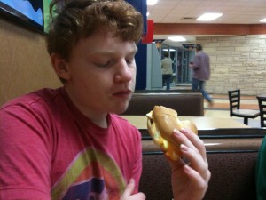 According to Max, his McDonalds Bagel was "a travesty!"