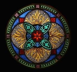 Simple Stained Glass Window