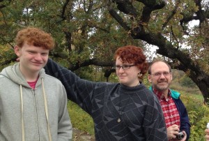 Max, Andy & Gerry visiting Carleton