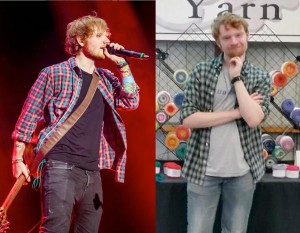 Max masquerading as Ed Sheeran