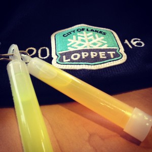 loppet glowsticks hat