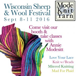 We'll be in Wisconsin, Teaching & Vending Sept 8-11.